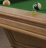 Pool Table Household 233.33cm Billiards Solid Wood Carving Antique Ball Table American Table Tennis Bar