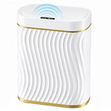 Bathroom Trash Can with Lid, 5 Gallon Automatic Touchless Garbage Can, Motion Sensor Smart Trash