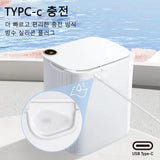 20L Smart Sensor Trash Can With Display Type-C Recharging Automatic Wastebin For Bathroom