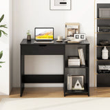 Lift Top Computer Desk Standing Desk w/ Hidden Compartments