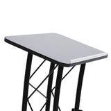Iron 47 Inch Curved Podium Suitable for Schools Conference Rooms Stages Churches Classrooms