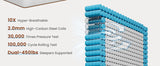14 Inch Hybrid Mattress with Orthopedic Spinal Support, Advanced Pocket Springs and Motion Isolation Technology