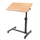 Portable Mobile Lift Computer Folding Desk Study Table Height Adjustable