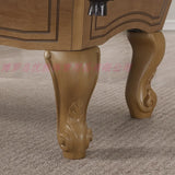 Pool Table Household 233.33cm Billiards Solid Wood Carving Antique Ball Table American Table Tennis Bar
