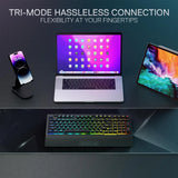 Redragon K515 PRO Shiva RGB Wireless 98 Keys Mechanical Membrane Gaming Keyboard