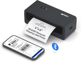 Bluetooth Shipping Label Printer for MAC Windows Phone(iOS, Android) Thermal Label Printer for Small Business and Shippi