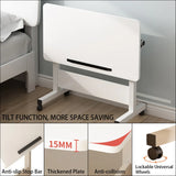 Small Standing Rable Adjustable Height Mobile Stand Up Desk With Wheels