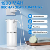 Touchless Automatic Soap Dispenser with Digital Display, 6 Adjustable Levels