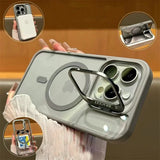 Luxury Magnetic Shockproof Phone Case for iPhone 16/15/14/13/12/11/17 Pro Max