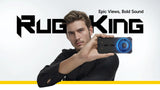 【Ship from US】Ulefone RugKing 9600mAh Up to 16GB+256GB Waterproof NFC 4G Rugged Smartphone Android 15 50MP Camera Global