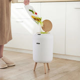 9.5L/10L Smart Dustbin Non-slip Footbed Automatic Sensor Wastebasket Kitchen Trash Bin for Kitchen/Bedroom/Living Room/Office