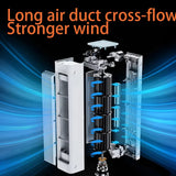 3000mAh Tower Fan Wall Mounted Leafless Fan 3 Mode Silent for Home Office