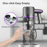 POWEART N700 350W Rechargeable Cordless Stick Vacuum, up to 45 minutes