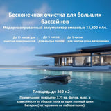 Pool Cleaning Robot, Pool Skimmer with APP Control,for Pools up to 3,875 Sq.fT