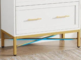 Tribesigns 2 Drawer File Cabinet, Modern Lateral Filing Cabinet for Letter