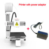 K10 Entry Level 3D Printer Mini Desktop Printing Machine Compatible with PLA TPU 1.75mm Filament Ideal for Kids Students Beginners DIY Printing Projects Compact Portable Design Easy to Operate
