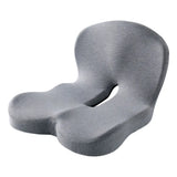 Memory Foam L-Shaped Integrated Seat Cushion with Lumbar Support Car Seat Cushion for Car Truck Desk Gaming Chair