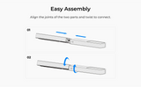 ULTIMEA 3.1.2ch 300W Dolby Atmos Soundbar, with 5.25'' Wired Subwoofer