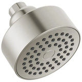 Faucet Modern 3.5-inch Single-Spray Shower Head, Brushed Nickel Round Shower Head, High Pressure