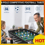 Funny Soccer Playing Machine Wear Resist Manual Football Playing Table
