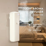 Fragrance Diffuser Coverage 300m³ Plug In Wall Waterless Essential Oil Diffuser