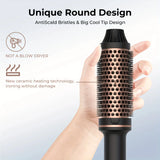 Valentine Gift Hair Curler Straightener Electric Hair Brushes Hot Comb Professional Curling Iron Heated