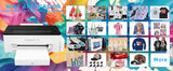 DTF Printer with free laptop L1800 Printhead and Oven bundle highspeed for A3 30cm Clothes Inkjetd with PET Fil