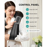 Cordless Neck and Back Massager with Heat for Deep Tissue Relief: Electric