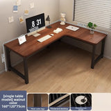 L-Shaped Corner Computer Heavy Duty Steel Frame Home Office