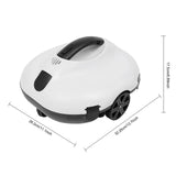 Automatic Robotic Pool Cleaner with Two Suction Inlets and Intelligent Path