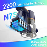 N7S/N7P Cordless Vacuum Cleaner 28Kpa 1L Large Capacity Dust Cup,6-in-1