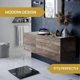 Highly Accurate Digital Bathroom Scale for Home Use with 400 lbs Capacity and Builtin Battery Ideal for Fitness