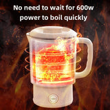 Travel Folding Kettle Outdoor Portable Small Folding Kettle 304 Stainless Steel Electric Kettle