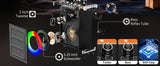 JYX Karaoke Machine with 2 UHF Wireless Microphones, Bluetooth Speaker