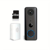 Tuya 3MP WiFi wireless Smart video doorbell Outdoor doorbell camera