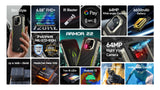 Ulefone Armor 22 Rugged Phone ,16GB (8GB+8GB) RAM ,128GB/256GB ROM , Android 13 Smartphone