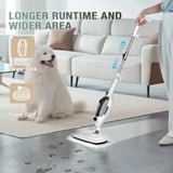 11-in-1 Steam Mop, Powerful Handheld Steam Cleaner for Home w/ 23FT Cord