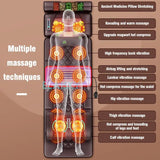 Electric Massage Mattress For Neck Back Foot Full Body Pain Stress Relief
