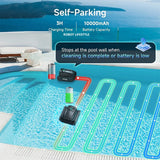 Cordless Robot Pool Cleaner WYBOT M2 Visual for Big Swimming Pools