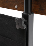 Adjustable Height Standing Desk, Portable Laptop Desk, Rolling Computer Stand
