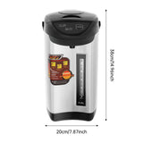 Electric Kettle, 4L 110V Stainless Steel Electric Water Boiler Kettle with 750W Fast Heating