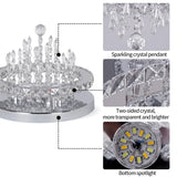 Modern K9 Luxury Crystal Ceiling Lamp Smart Led Living Dining Room