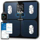 Smart Bathroom Scale for Body Weight Digital Body Fat Scale with LED Column Trend Display BMI Muscle Mass Body