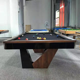 Professional Luxury Modern Solid Wood American Pool Table 7ft 8ft 9ft Slate