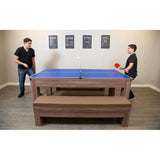 Bench-Included Billiards Table Combo Set