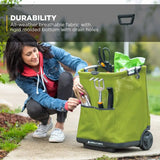 GCSS11GCOM Collapsible SoftSided Folding Garden Cart, 150Pound Capacity