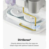 reo Robot Vacuum and Mop Comb, Washing & Drying, Dirt Sense Ultra Clean