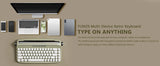 YUNZII B307 Wireless Keyboard, Retro Typewriter Aesthetic Keyboards