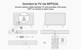 ULTIMEA 2.1ch SoundBar for Smart TV, 5.25" Wireless Subwoofer, App Control