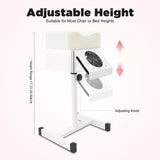 Professional Pedicure Stool w/Dust Cleaning Fan Nail Bench Manicure Chair Beauty Salon